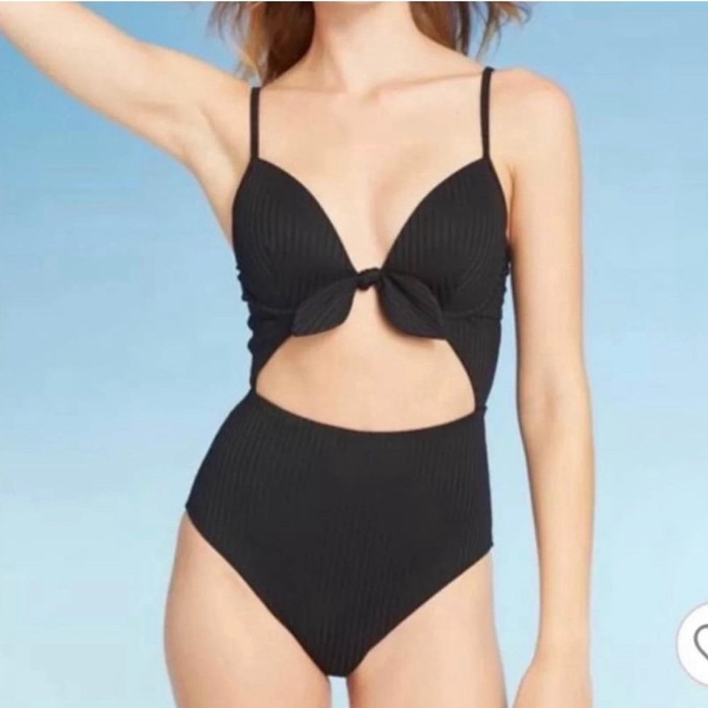 Shade & Shore Black Monokini